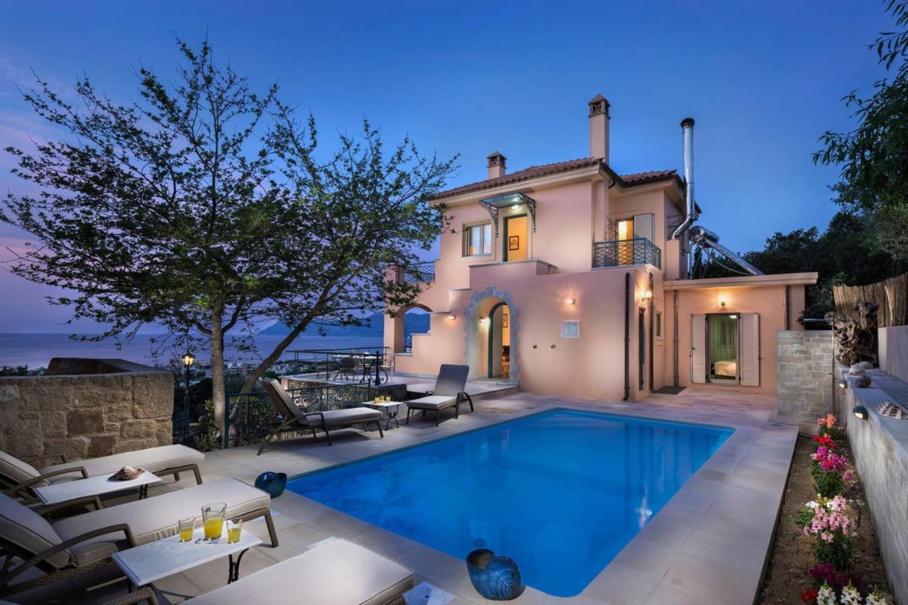 Seaview Villa Sofia ' Top Destination ' Киссамос Экстерьер фото